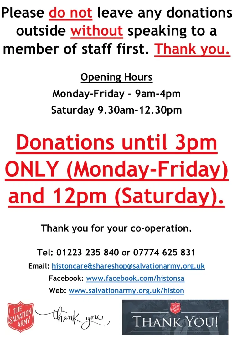 Donations Please