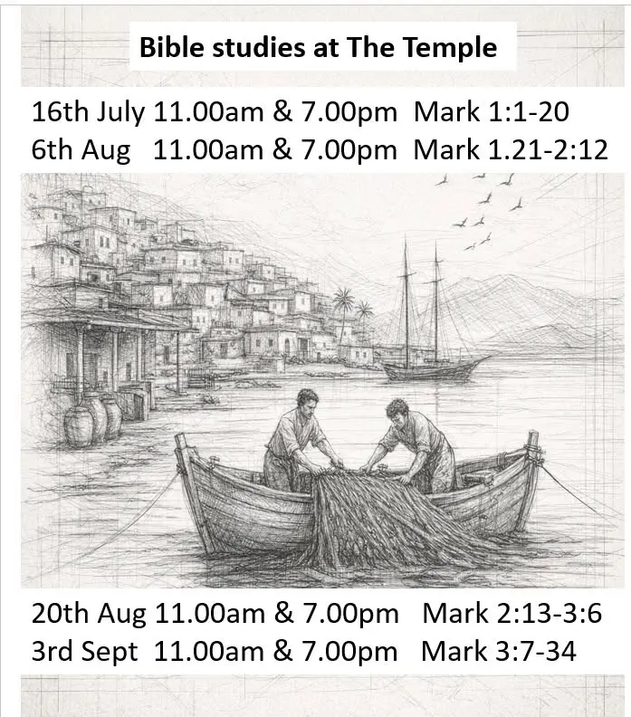 Bible study from July 16th
