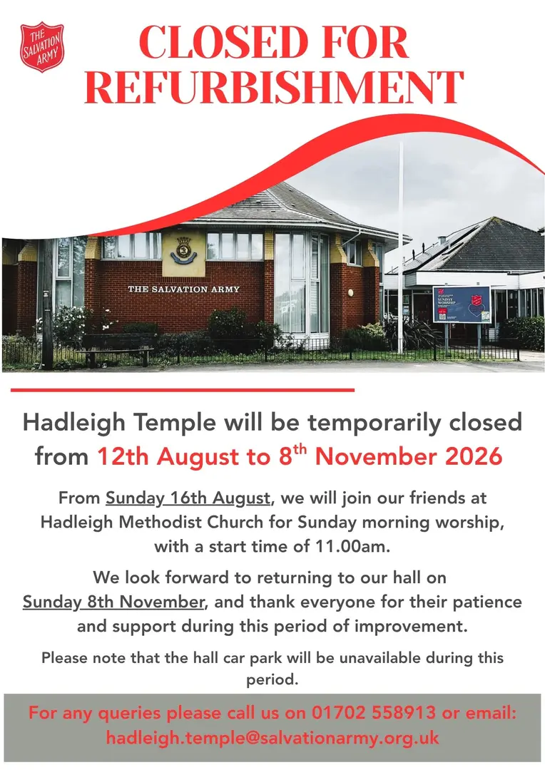 Temporary Hall Closure