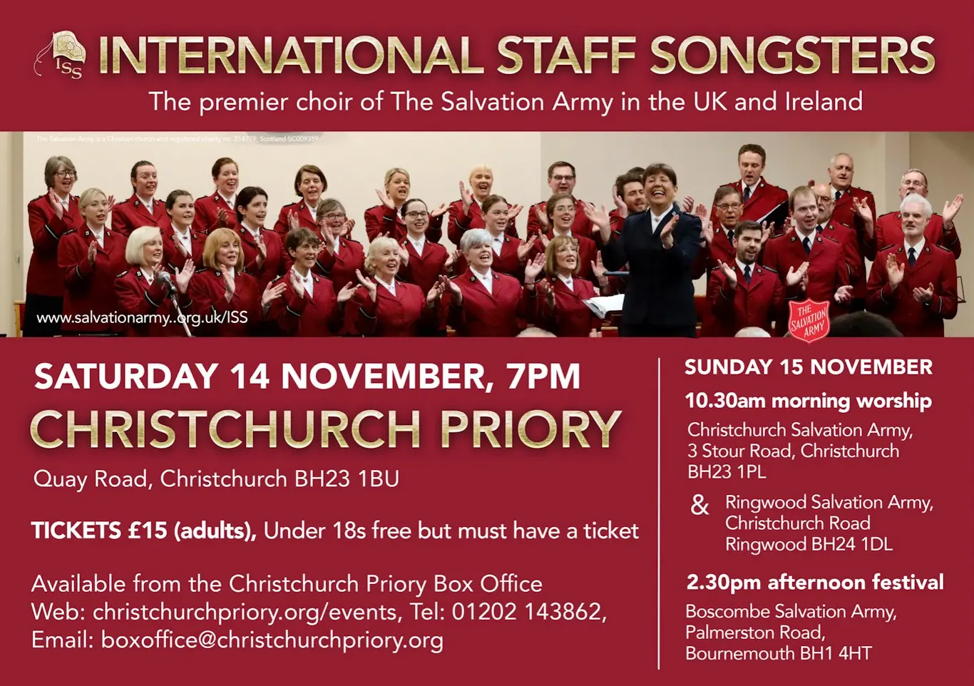 ISS Christchurch event