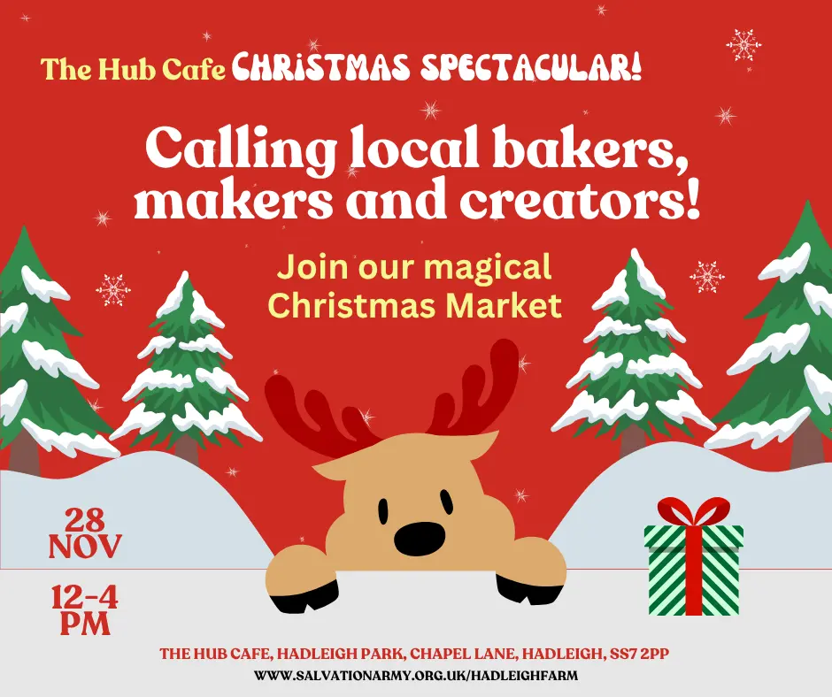 Christmas Stall holder ad