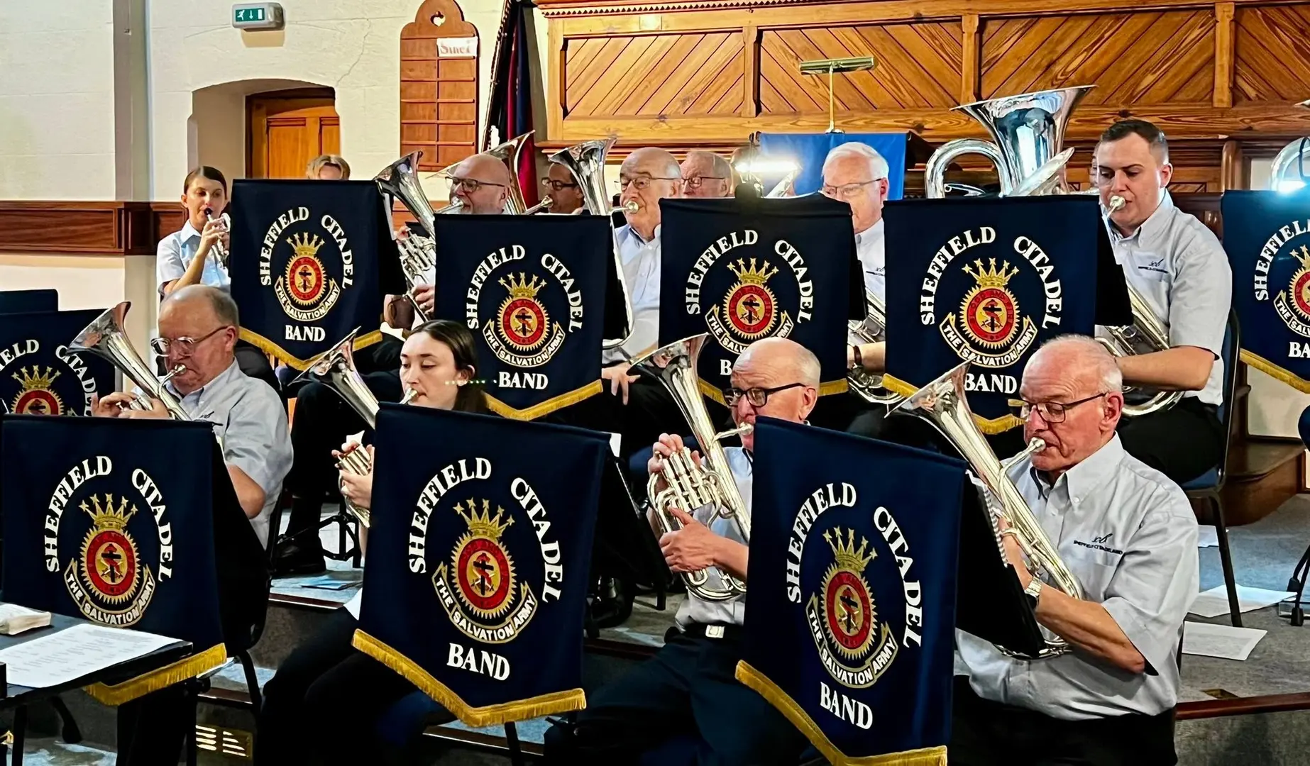 Sheffield Citadel Band in concert