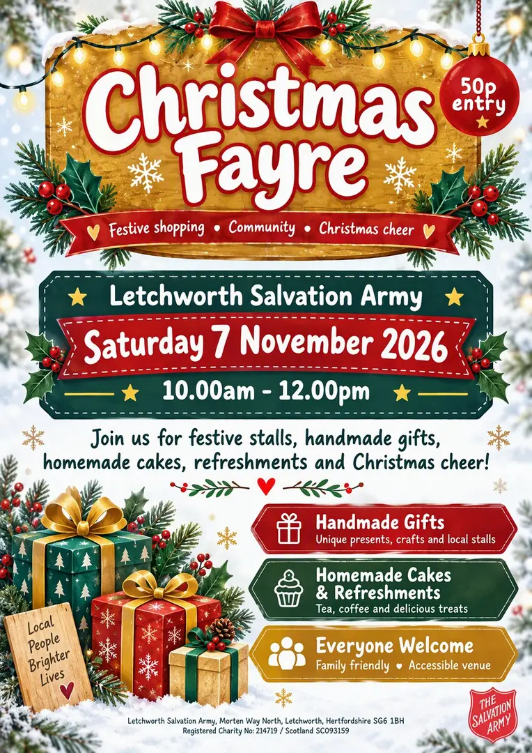 Christmas Fayre 2026 