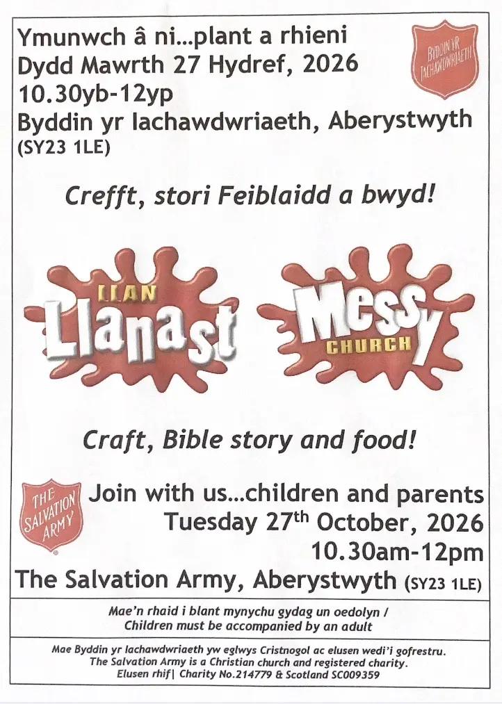 Llan Llanast Hydref 2026