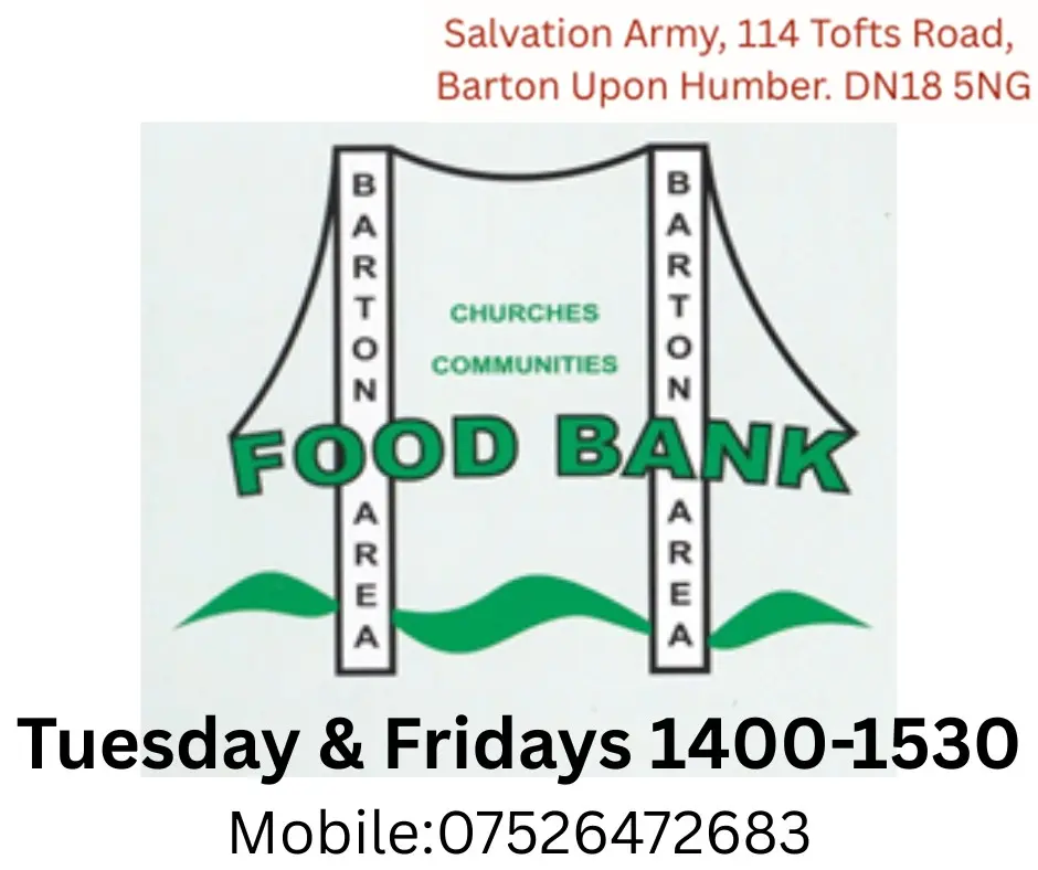 Foodbank - referral only - Tues/Fri 2-330