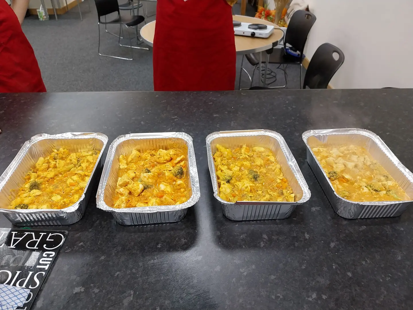 the finished meal!